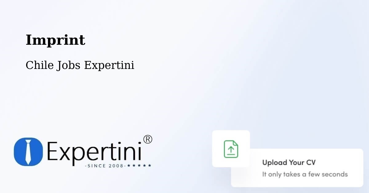 Imprint – Vichuquén - Chile Jobs Expertini
